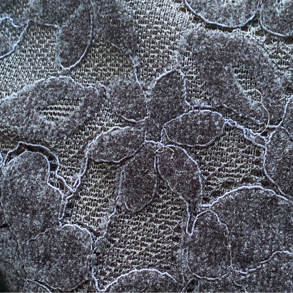 FDJ French Dressing Jeans Lace Navy Blue  Hoodie Sweatshirt - Picture 9 of 11